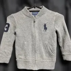 kids BIG POLO キッズ ニットジャケット 100