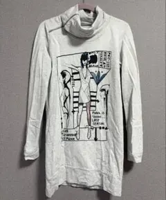 DIESEL グレー タートルネックワンピース