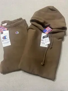 新品 Champion 赤タグ REVERSE WEAVE USA製 セット