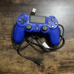 PS4コントローラー　純正　DUALSHOCK4 ブルー
