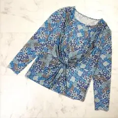 美品イタリア製 エトロ ETRO チュニック ブラウス 46 大きいサイズ 13 美品イタリア製 エトロ ETRO チュニック ブラウス 46 大きいサイズ 13