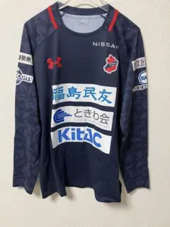 サッカー　いわきFC 選手支給品　半袖　練習着　ユニフォーム サッカー いわきFC 選手支給品 半袖 練習着 ユニフォーム いわき