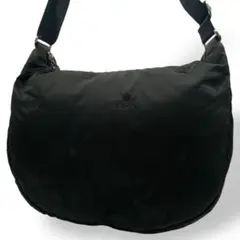 ✨美品✨　agnes b. アニエスベー　ショルダーバッグ　ナイロン　ブラック