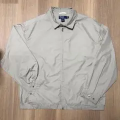 90s ラルフローレン ポニー無し ナイロンブルゾン スイングトップ XL