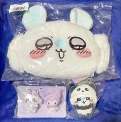 ちいかわ モモンガ おかおクッション サンリオ ブローチ 来来ぷちミニマスコットのサムネイル
