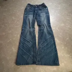 00s archive denim Flare pants goa LGB - メルカリ