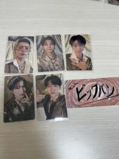 通常盤 M!LK トレカ5種セット HMV特典山中ステッカーもお付け