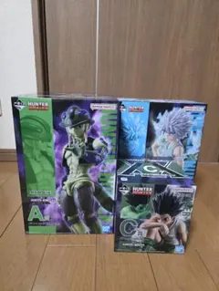 ハンター×ハンター　一番くじ　メルエム　キルア　ゴン