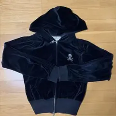 hysteric glamour ヒステリックグラマー　ベロア ジップフーディ