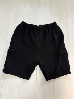 アーバンリサーチ ブラック カーゴショートパンツ メンズ LLのサムネイル