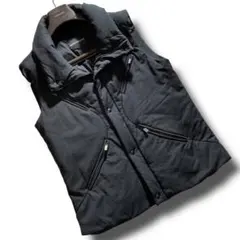 『希少』　エンポリオアルマーニ ダウンベスト　キルティング　グレー　【S】 2025年最新】EMPORIO ARMANI メンズ ダウンベスト・キルティング