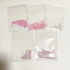 ビーズ　まとめ売り　ピンク