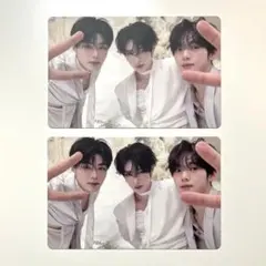 ZB1 リッキー ゴヌク ユジン Hide 封入 ユニット トレカ 2枚セット