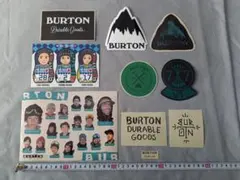Burton スノーボード ステッカー9枚セット+おまけ