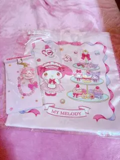 マイメロ くじ ビーズチャーム バッグ 一番くじ サンリオ クロミ マスコット