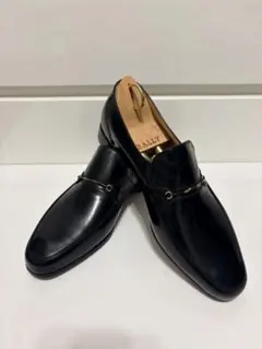 美品⭐︎ BALLY バリー レザー タッセル ローファー ブラック サイズ6Eのサムネイル