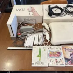 Wii本体とゲームソフトセット