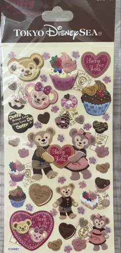 東京ディズニーシー ダッフィー シール
