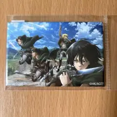 一番くじ 進撃の巨人～自由の翼～ ミカサ＆エレン(巨人化)＆アルミン