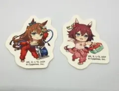 ウマ娘　オートバックス　ダイカットステッカー　マルゼンスキー　サクラチヨノオー