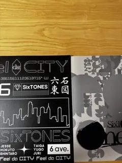 SixTONESツアー写真集　feel da CITY OneST