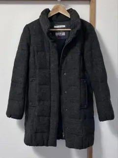 グリーンレーベルリラクシング ウール シェットランドダウンコート 36 S