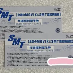 全国のMOVIX＆SMT直営映画館 映画鑑賞券 MOVIX 映画鑑賞券（全国共通）≪有効期限：2026年9月30日まで≫ / 金券