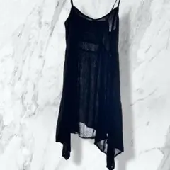 H&M DIVIDED キャミワンピース ブラックのサムネイル