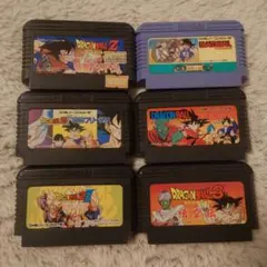 ドラゴンボールシリーズソフト6本セット ファミコン