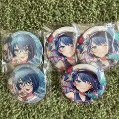 プロセカ 桐谷遥 グリッター缶バッジ グリ缶 35C 36C - メルカリ