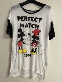 Disney ミッキー ミニー 半袖Tシャツ XL/XG