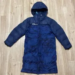 美品　ATHLETA アスレタ　ロングダウンコート　ベンチコート　140 総柄