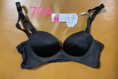 70A ノンワイヤーブラジャー　脇肉すっきり　美盛りバストメイクバストアップブ