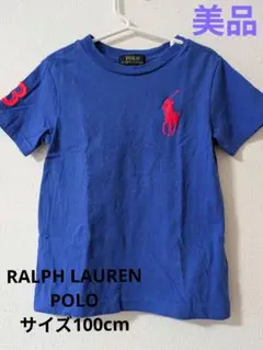 美品☆RALPH LAUREN POLO Tシャツ 子供 キッズ 100cm