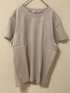 新品未使用　ファインコットンTシャツ　スピックアンドスパン　グレーのサムネイル