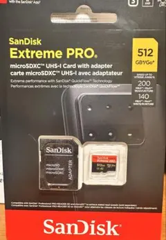 SanDisk Extreme PRO 512GB microSDカード