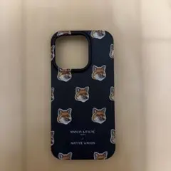 MAISON KITSUNÉ キツネ柄 iPhone15proケース