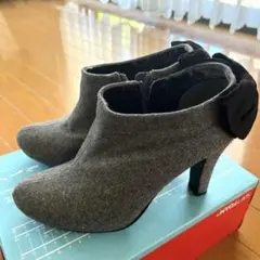 ブーツ　ヒール　パンプス　レディース靴　24cm