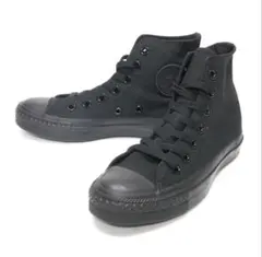 コンバース 23.5cm オールスターモノクローム ハイカットスニーカーブラック