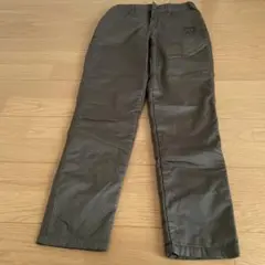 Cheery 刺繍入りオリーブ色長ズボン 150センチ〜160センチ