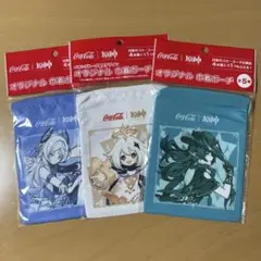 原神　コカコーラ　オリジナル巾着ポーチ