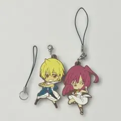 マギ　アリババ　モルジアナ　ラバーストラップ　2個セット