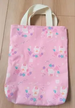 ハンドメイド　ユニコーン柄　シューズケース　上履きケース　女の子　マチあり