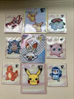 《新品未使用》ポケモン　ワッペン10個セット