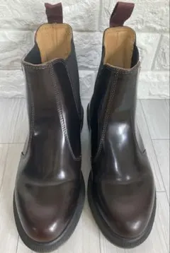 【UK3】Dr.Martens フローラ サイドゴアブーツ チェリーレッド 22