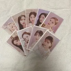 TWICE READY TO BE FCくじ　クリアトレカカード　コンプ