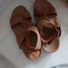 FitFlop レザーサンダル ブラウンUS5サイズのサムネイル