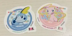 ポケモン サーティワン ステッカー メッソン ミュウ 2枚セット