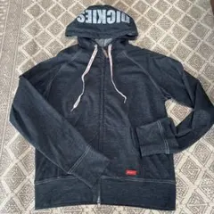 Dickies ダークブルーフルジップパーカー M