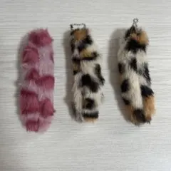 しっぽ　キーホルダー